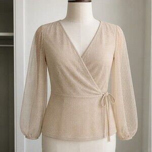 Sand Puff Sleeve Top